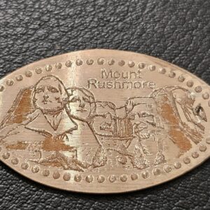 Mont Rushmore Pressed Penny Elongated Coin