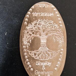 Custom Pressed Penny Smashed Penny Pressed Dimes Pressed Nickel for Your Event, Party, ...