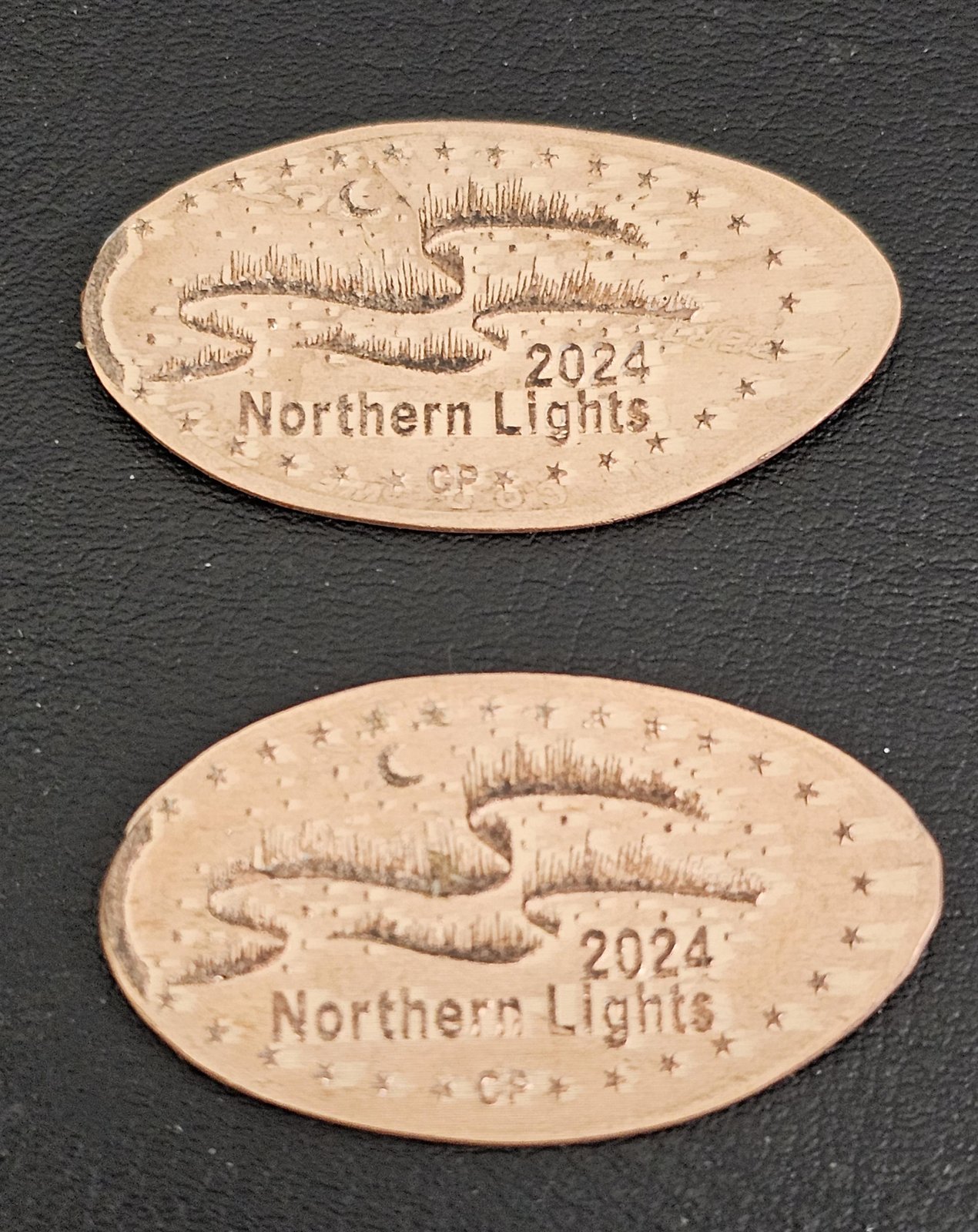 Northern Lights 2024 Penny Elongated Coin - Image 3