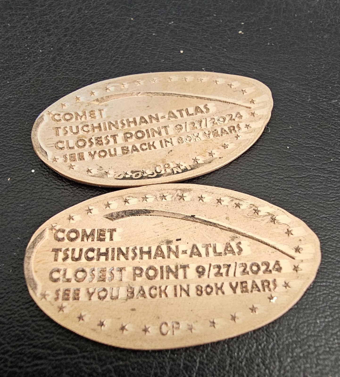 TSUCHINSHAN - ATLAS Coment Penny Elongated Coin - Image 2