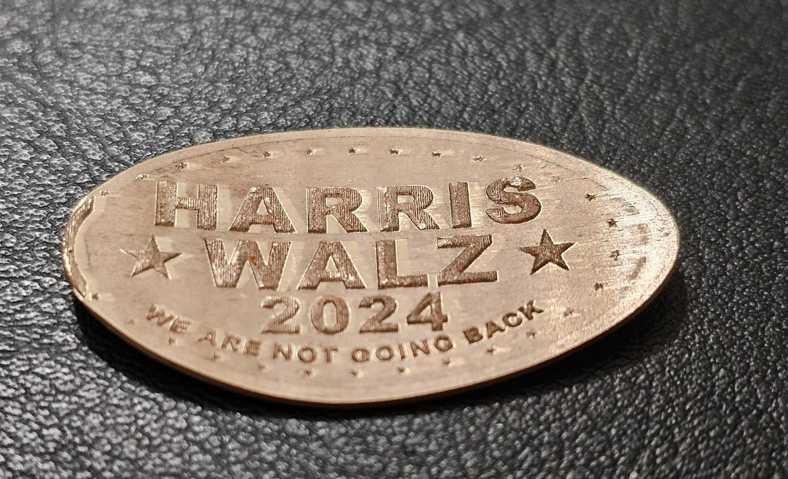 Haris Walz 2024 Pressed Penny Elongated Coin - Image 4