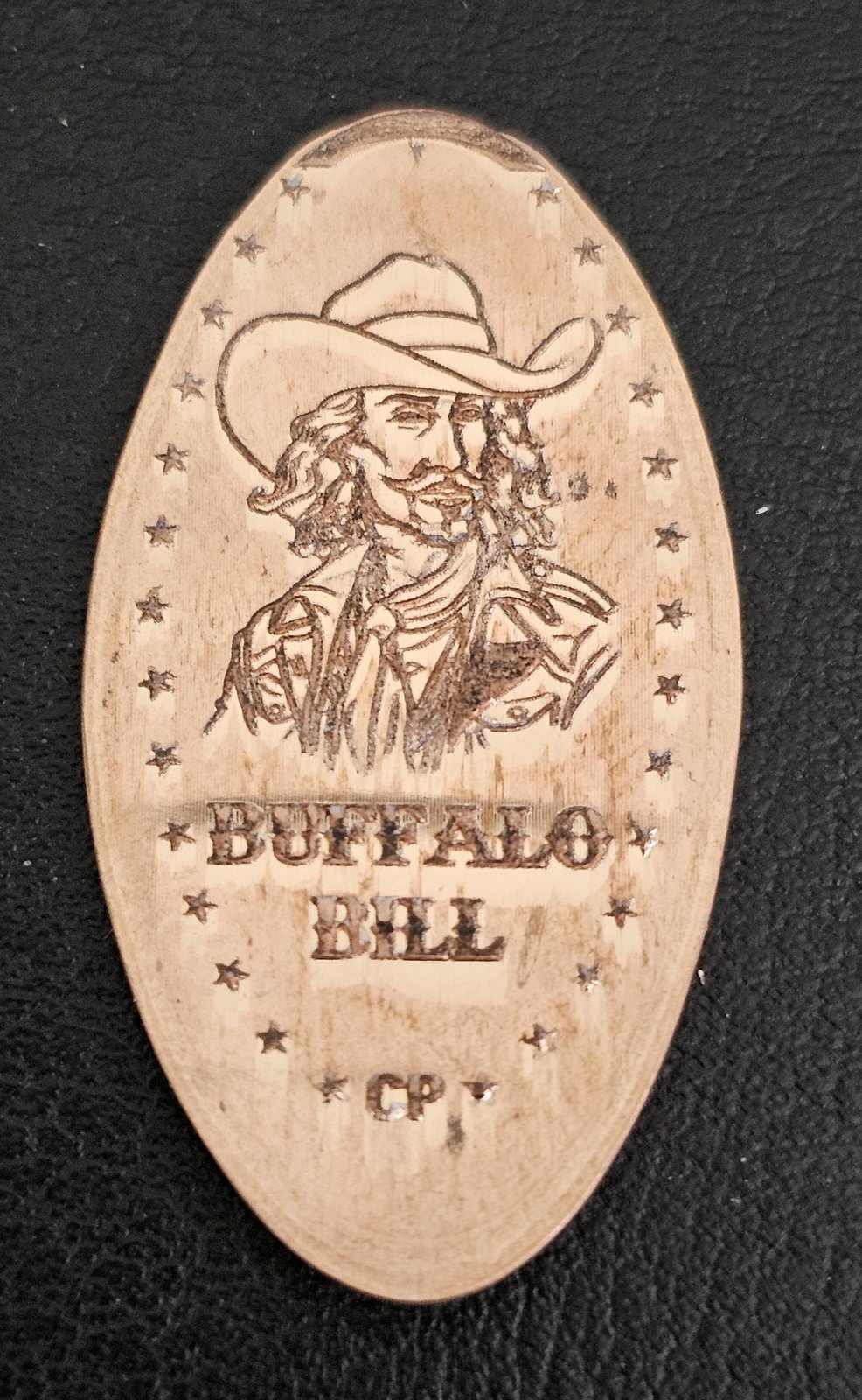 Buffalo Bill Penny Elongated Coin