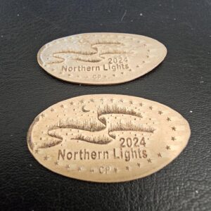 Northern Lights 2024 Penny Elongated Coin