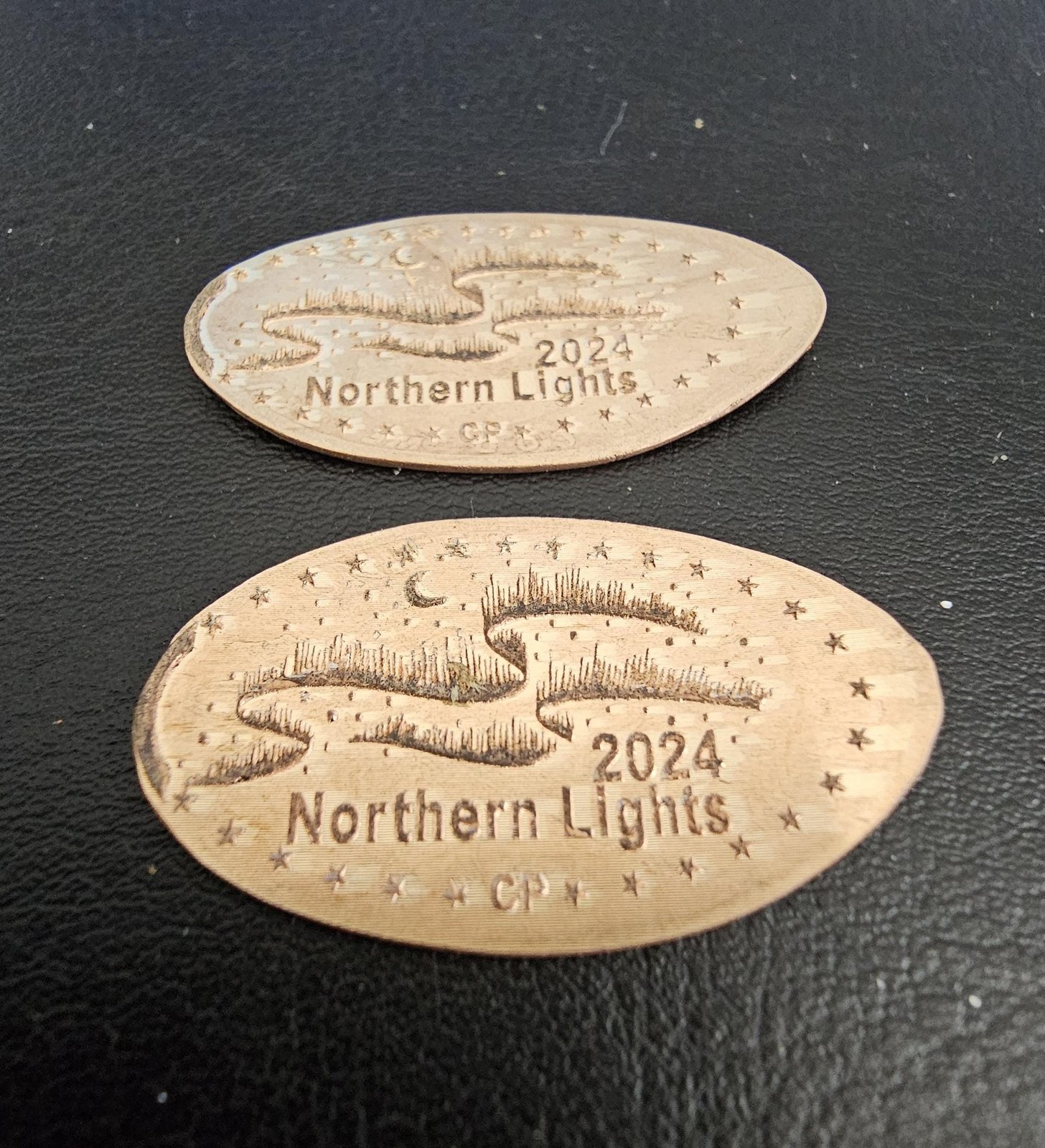 Northern Lights 2024 Penny Elongated Coin