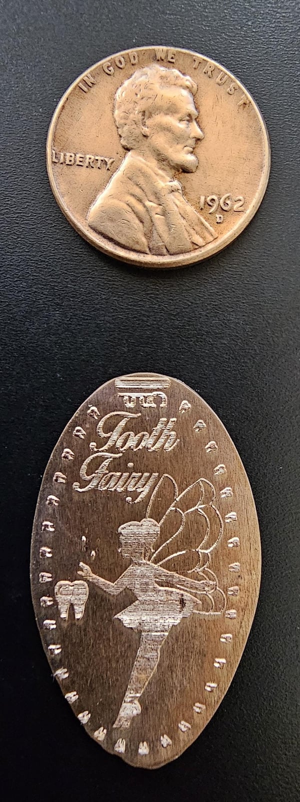 Tooth Fairy Pressed Penny Pressed Smashed Penny Dimes Pressed Nickel for Your Event, Party, Birth... - Image 6