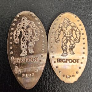 BIGFOOT Sasquatch Pressed Penny Elongated Coin