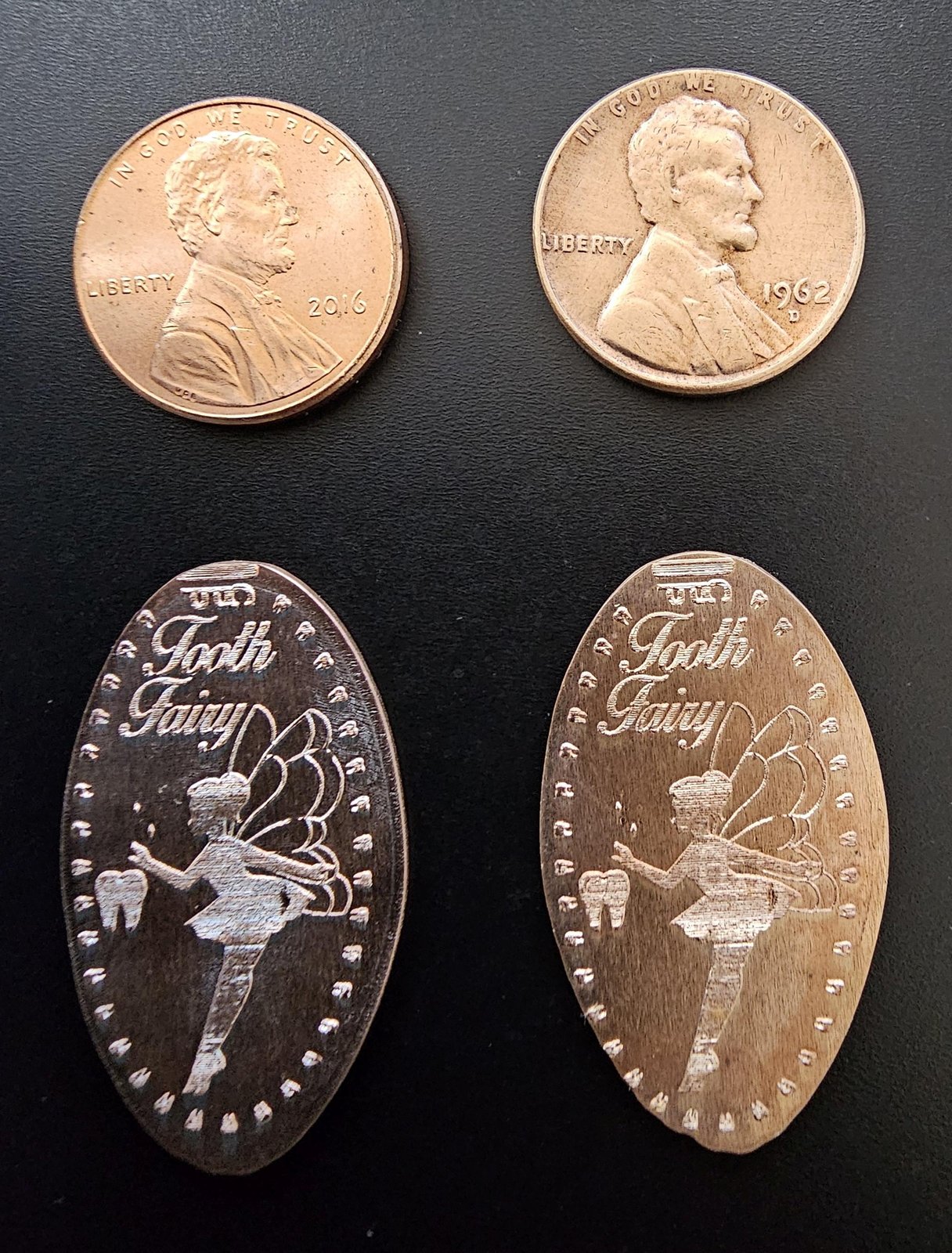 Tooth Fairy Pressed Penny Pressed Smashed Penny Dimes Pressed Nickel for Your Event, Party, Birth... - Image 7
