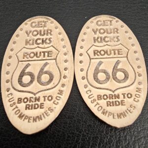 Route 66 Pressed Penny Elongated Coin - Image 2
