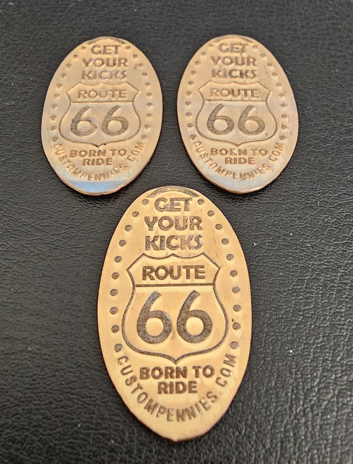 Route 66 Pressed Penny Elongated Coin - Image 3