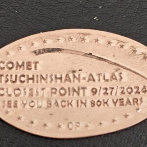 TSUCHINSHAN - ATLAS Coment Penny Elongated Coin