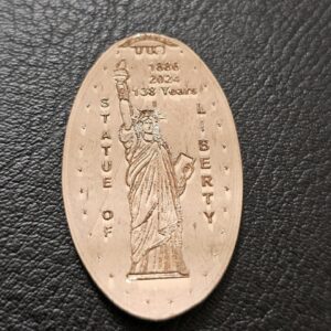 Statue of Liberty Pressed Penny Elongated Coin