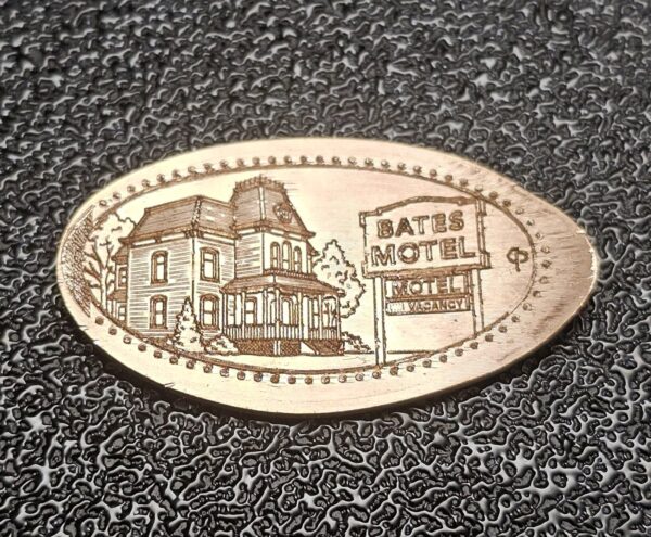 Bates Motel Pressed Penny Penny Elongated Coin