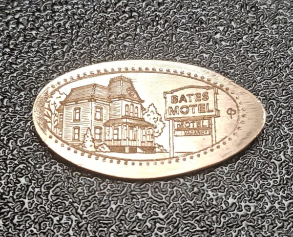 Bates Motel Pressed Penny Penny Elongated Coin