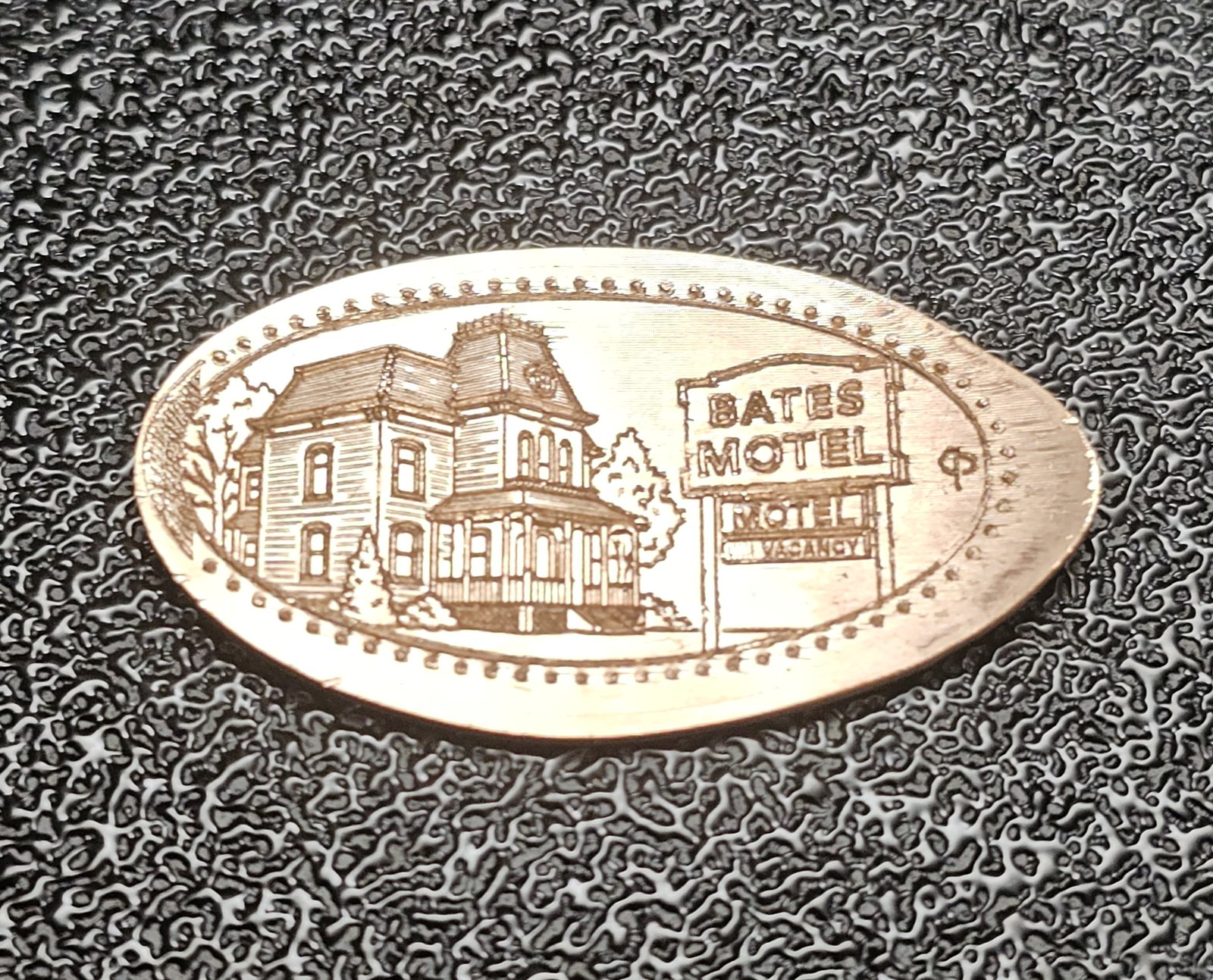 Bates Motel Pressed Penny Penny Elongated Coin - Image 3