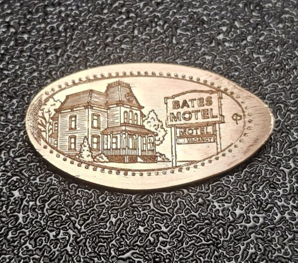 Bates Motel Pressed Penny Penny Elongated Coin