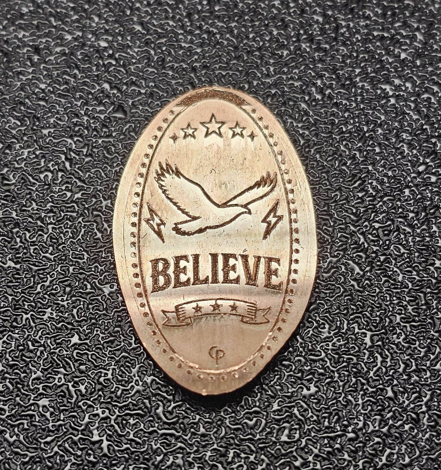 Believe Pressed Penny Penny Elongated Coin - Image 2