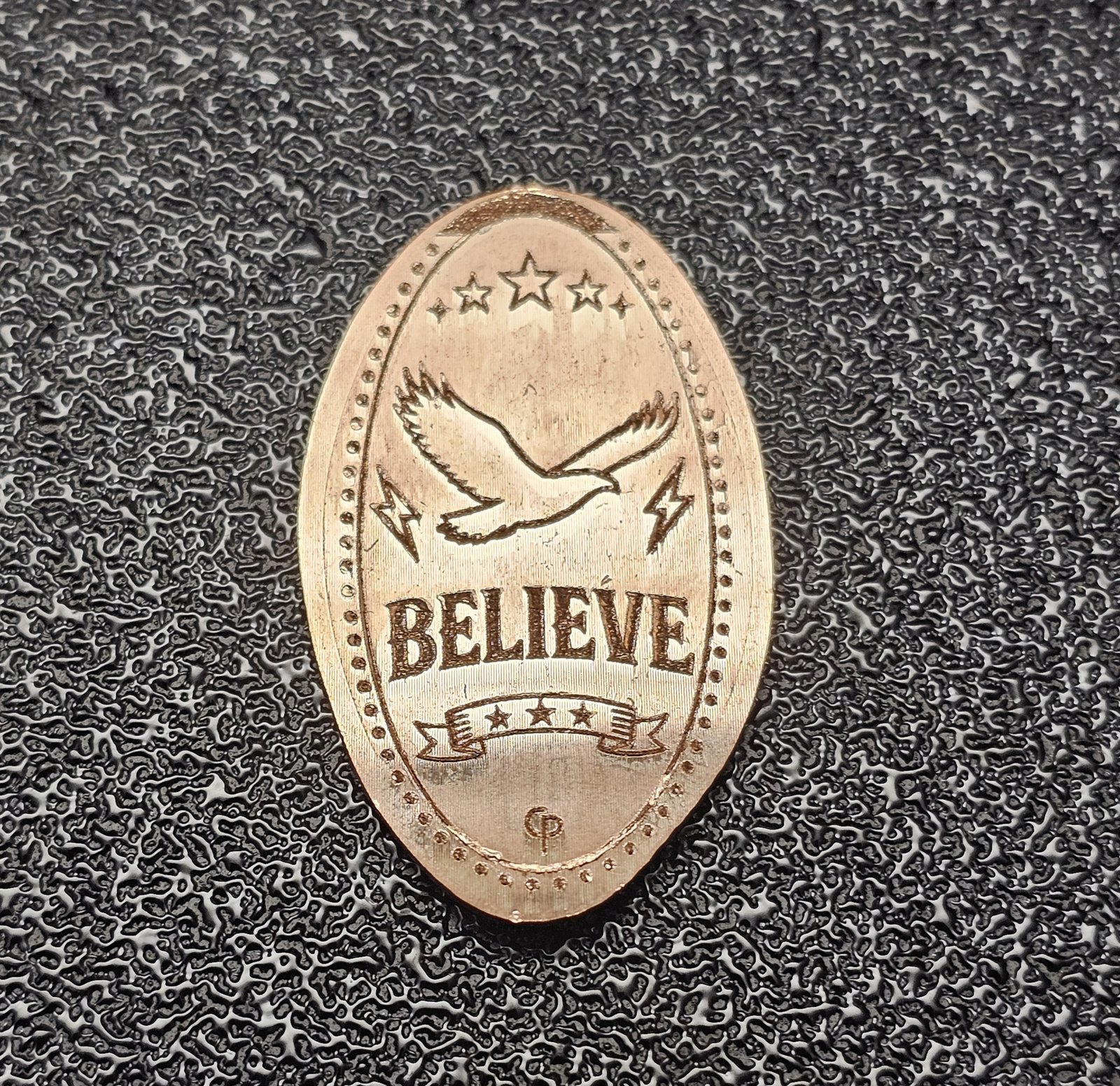Believe Pressed Penny Penny Elongated Coin - Image 1