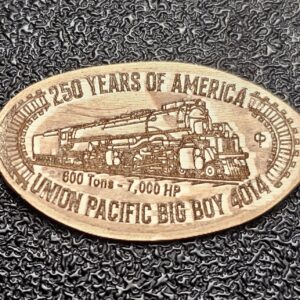 Big Boy 4014 250 Years Of America Pressed Penny Elongated Cent - Image 1