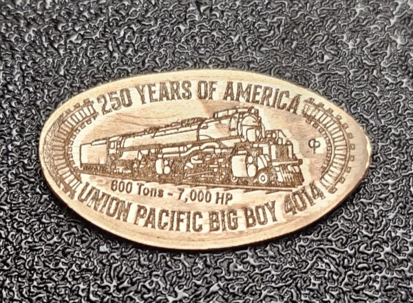 Big Boy 4014 250 Years Of America Pressed Penny Elongated Cent
