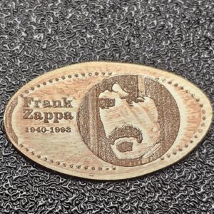 Frank Zappa Pressed Penny Penny Elongated Coin - Image 1