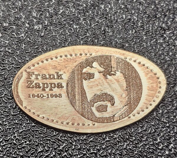 Frank Zappa Pressed Penny Penny Elongated Coin