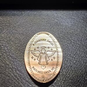 Guardian Angel  Watches Over Me Pressed Penny Elongated Coin - Image 3