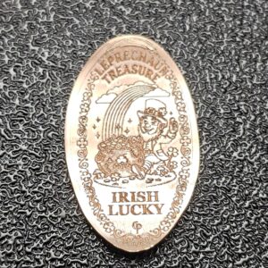 Leprechaun Treasure Irish Lucky Pressed Penny Elongated Coin - Image 2
