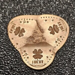 Lucky Heart with Four Leaf Clover Pressed Penny Penny Elongated Coin - Image 2