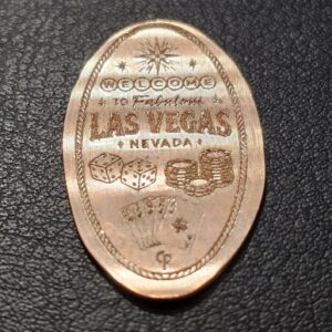 Welcome to Las Vegas Pressed Penny Elongated Coin - Image 1