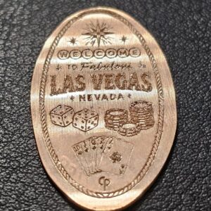 Welcome to Las Vegas Pressed Penny Elongated Coin - Image 3