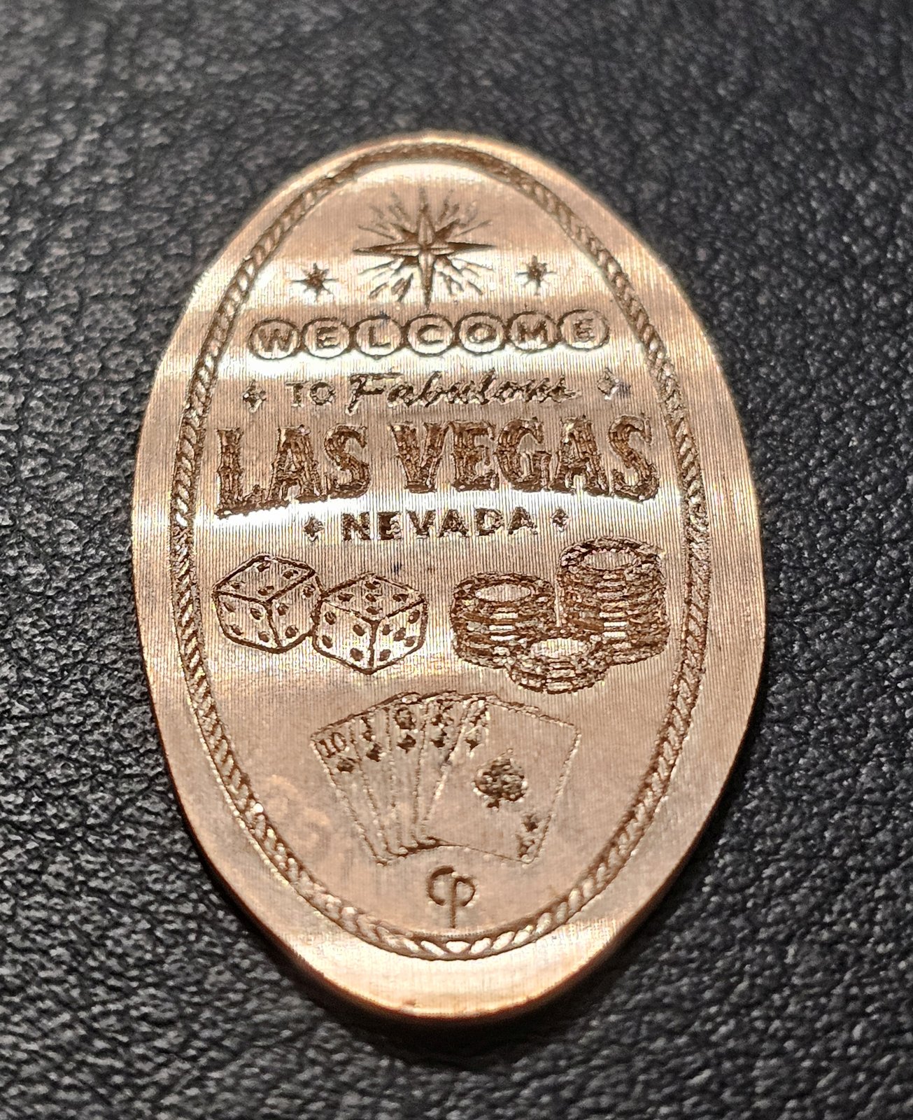 Welcome to Las Vegas Pressed Penny Elongated Coin - Image 3