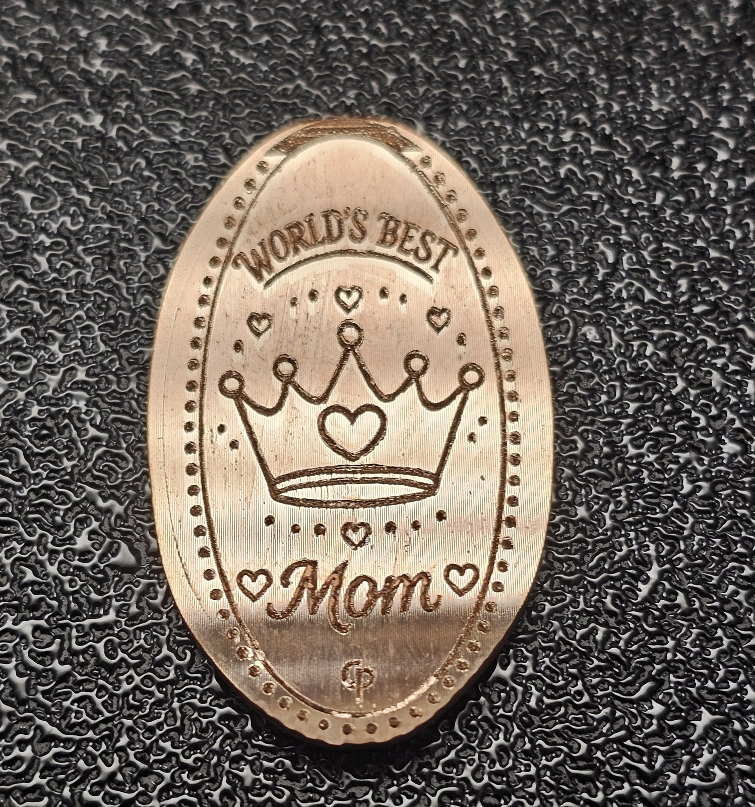 World's Best Mom Pressed Penny Penny Elongated Coin - Image 3