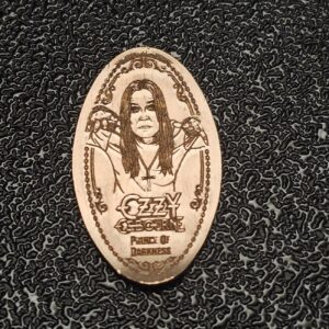 Ozzy Osbourne Prince Of Darkness Pressed Penny Penny Elongated Coin - Image 3