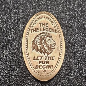 Officially Retired Pressed Penny Penny Elongated Coin - Image 1