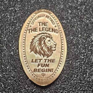 Officially Retired Pressed Penny Penny Elongated Coin - Image 2