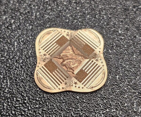 Set of 9 Four Leaf Clover Ultimate Quad-Lobe Americana Collection Pressed Penny Elongated Coin