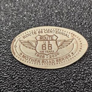ROUTE 66 Centennial Pressed Penny Elongated Coin - Image 2