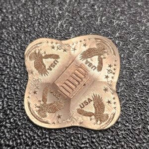 Set of 9 Four Leaf Clover Ultimate Quad-Lobe Americana Collection Pressed Penny Elongated Coin - Image 4