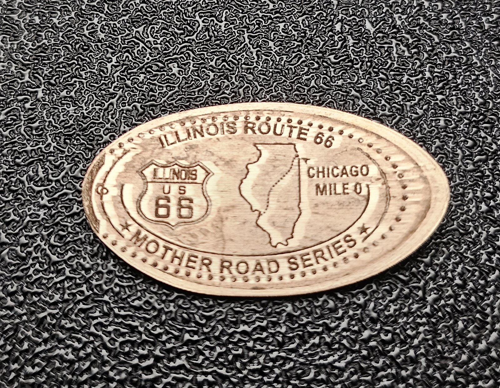 ROUTE 66 Centennial  SET of 9 Pressed Pennies Elongated Coins - Image 3