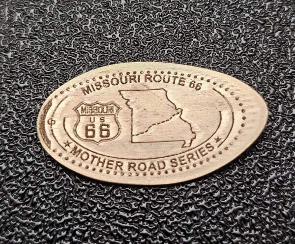 ROUTE 66 Centennial  SET of 9 Pressed Pennies Elongated Coins