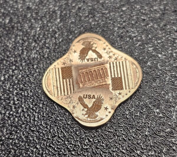 Set of 9 Four Leaf Clover Ultimate Quad-Lobe Americana Collection Pressed Penny Elongated Coin