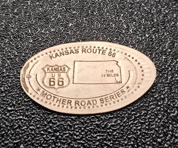 ROUTE 66 Centennial  SET of 9 Pressed Pennies Elongated Coins