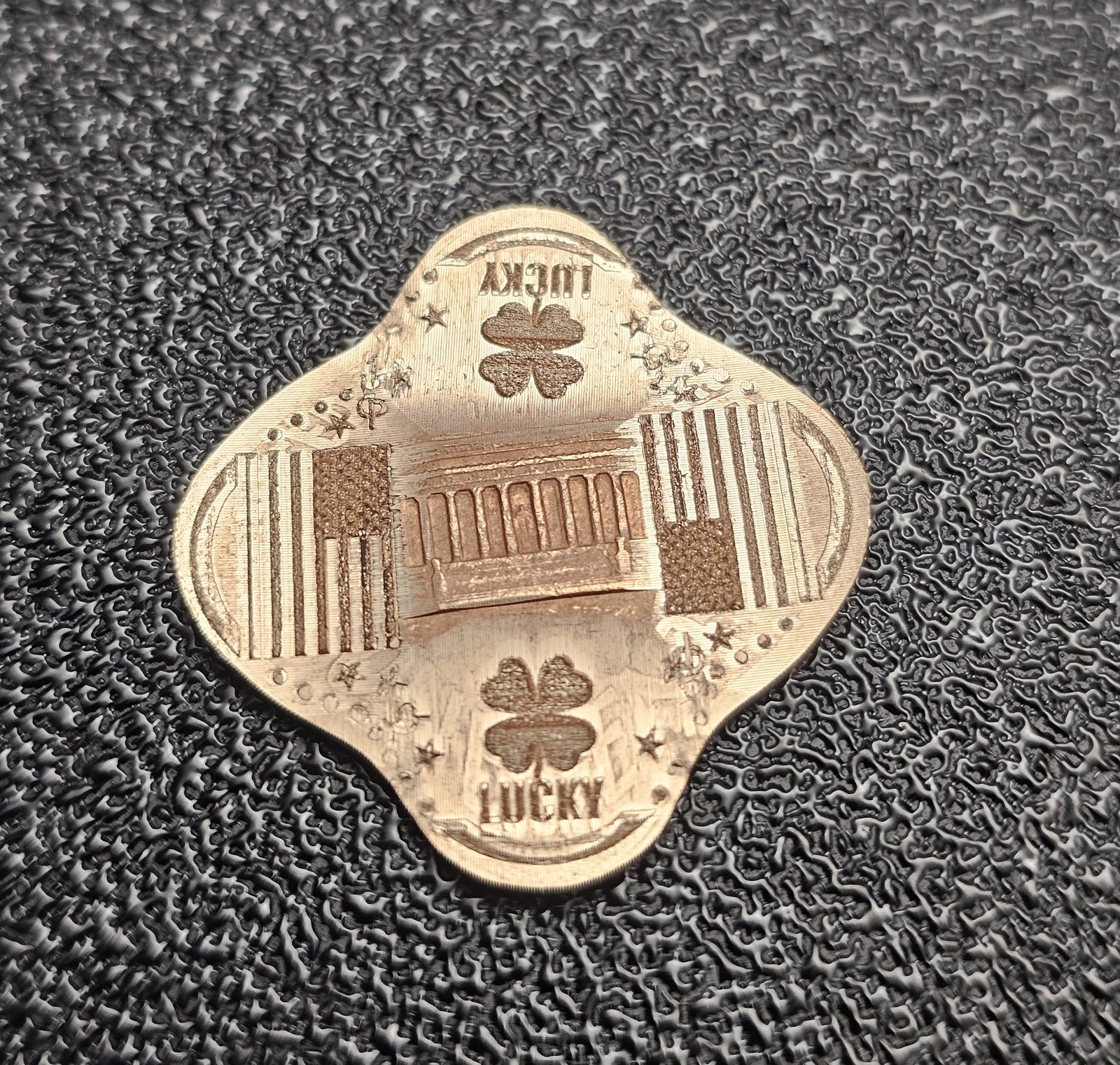 Set of 9 Four Leaf Clover Ultimate Quad-Lobe Americana Collection Pressed Penny Elongated Coin - Image 7