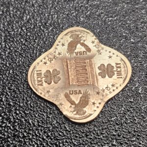 Set of 9 Four Leaf Clover Ultimate Quad-Lobe Americana Collection Pressed Penny Elongated Coin - Image 8