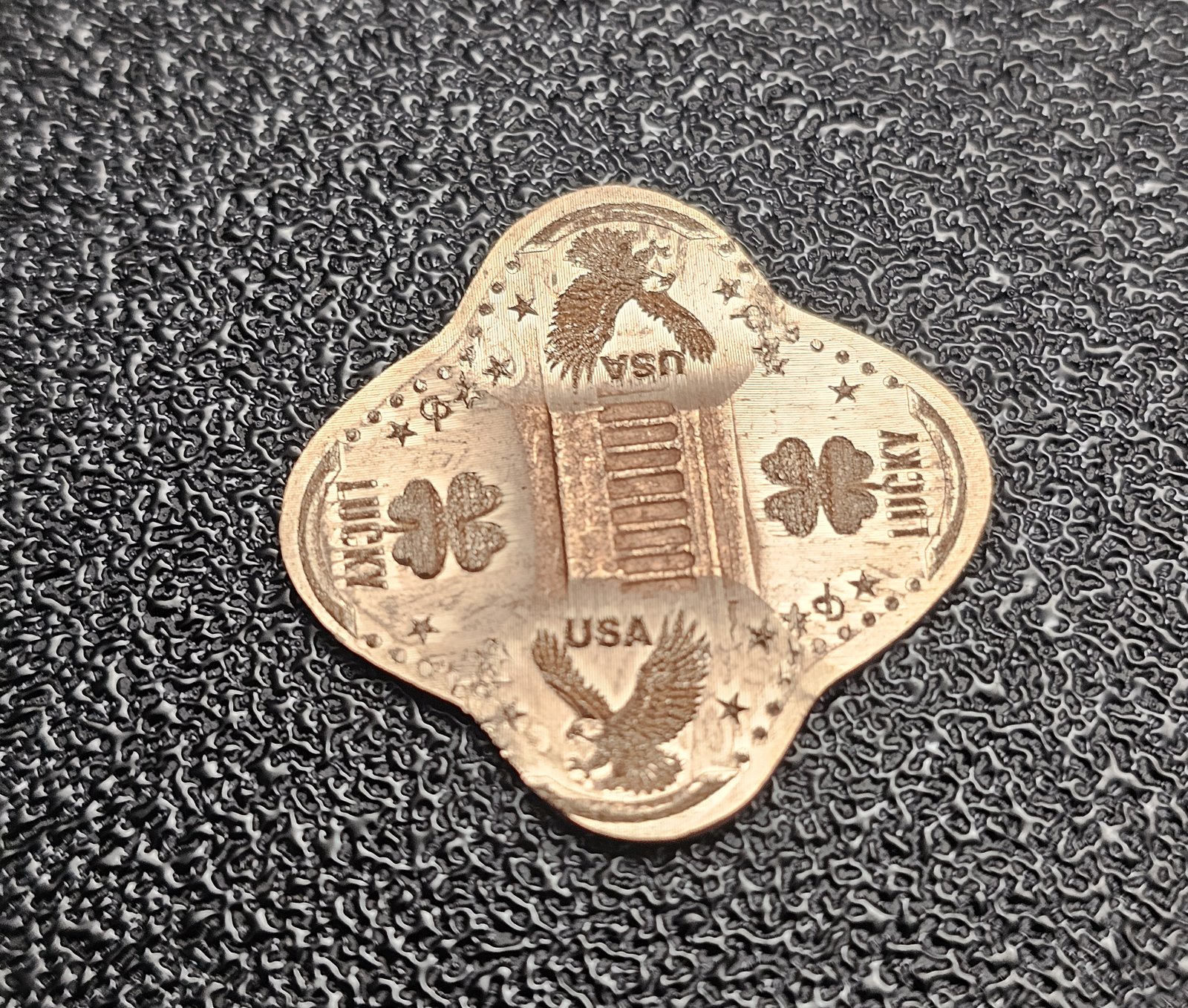Set of 9 Four Leaf Clover Ultimate Quad-Lobe Americana Collection Pressed Penny Elongated Coin - Image 8