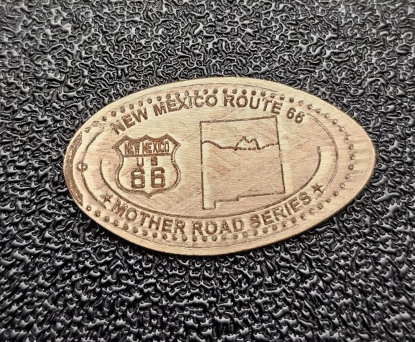 ROUTE 66 Centennial New Mexico Pressed Penny Elongated Coin