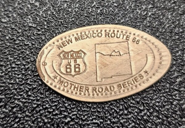 ROUTE 66 Centennial New Mexico Pressed Penny Elongated Coin