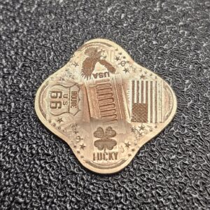 Set of 9 Four Leaf Clover Ultimate Quad-Lobe Americana Collection Pressed Penny Elongated Coin - Image 11