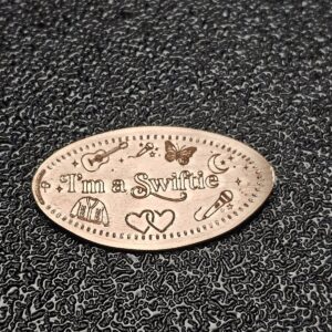 I'm a Swiftie Pressed Penny Elongated Coin - Image 2