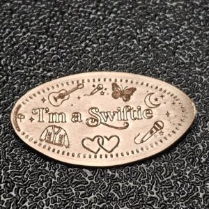 I'm a Swiftie Pressed Penny Elongated Coin - Image 1